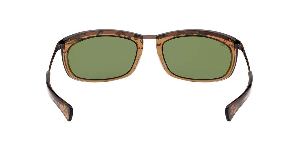 Sonnenbrille 0RB2319 GRADIENT HAVANA BROWN Japan 62 OLYMPIAN I [Ray-Ban] (GRATIS Größe)
