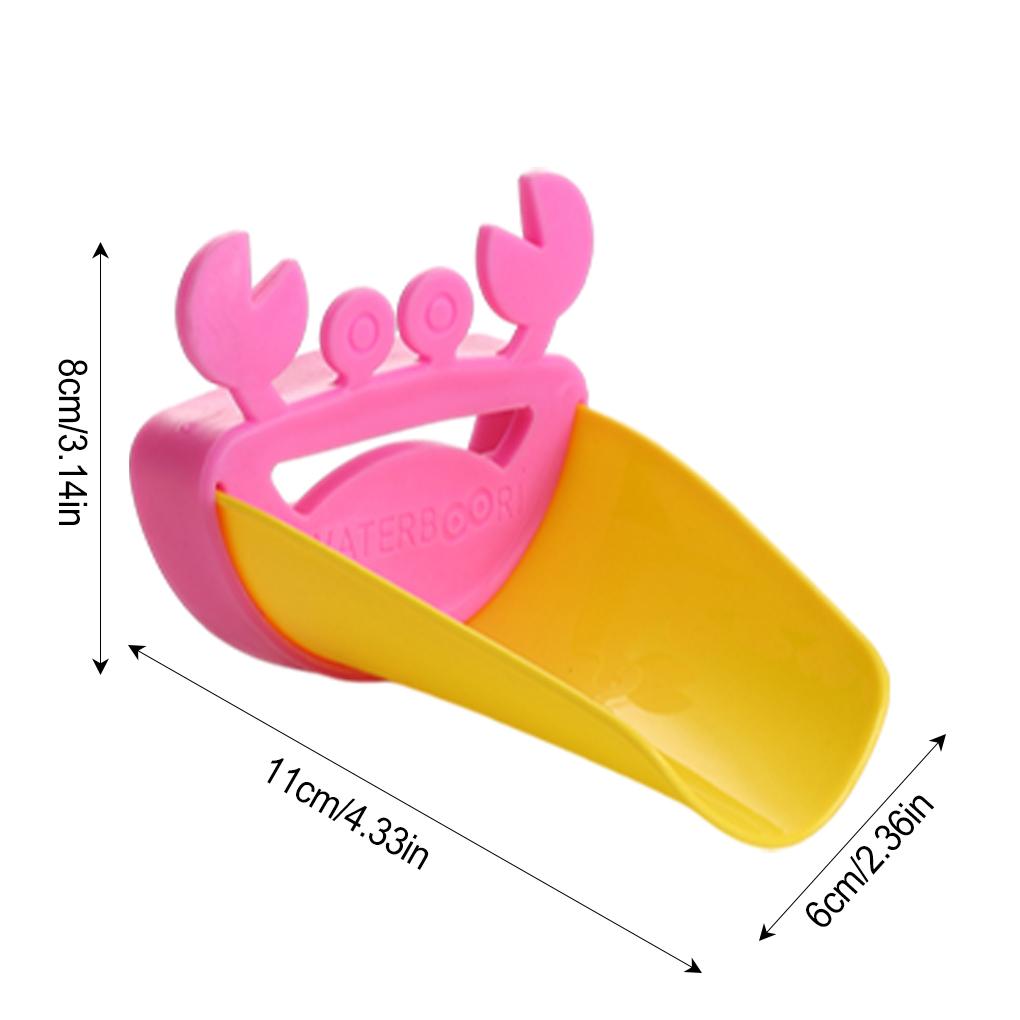 Non-toxic And Durable Cartoon Faucet Extender For Bathroom Wide Applications