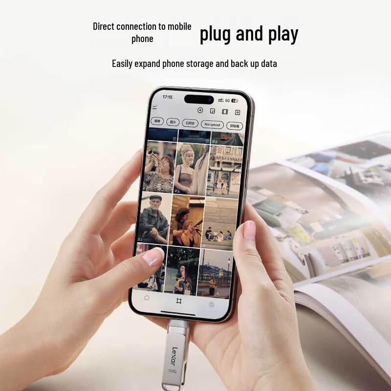 Lexar D40T USB 3.2 Type-C Dual Interface Flash Drive