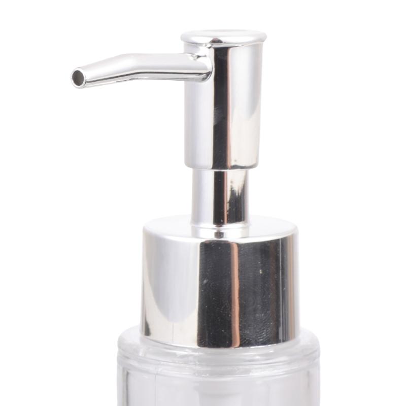 Nutcrackers Theme Soap Dispenser Hand Wash Liquid Soap Holder For Bathroom Use With Transparent Body Christmas Decors