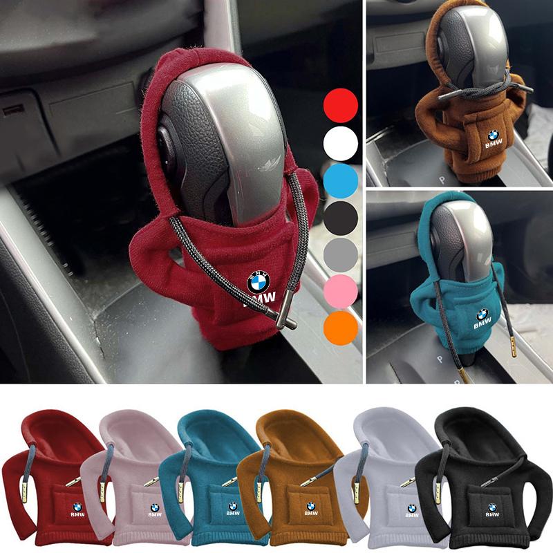 Hot 2025 Car Sweatshirt Shifter Cover Hoodie Auto Rod Protection For BMW X3 X5 M5 M3 E46 E90 E60 F10 E39 F30 E36 G30 E87 E70 E91