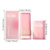 Zephoco 2-in-1 Blush Stick in Nude Pink - Perfect for Daily Wear and Dates