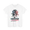 Trump Girl No Apologies Messy Bun Sunglasses Trump 2024 USA T-Shirt