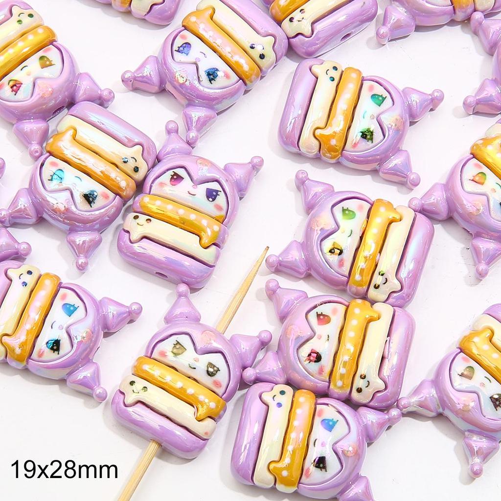 Harzperlen-Anhänger-Charms für Schmuckzubehör, DIY-Halskette, Armband-Zubehör