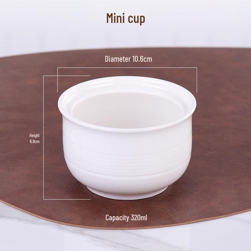 

Ruhan Ceramic Lidless Mini Stew Pot Set