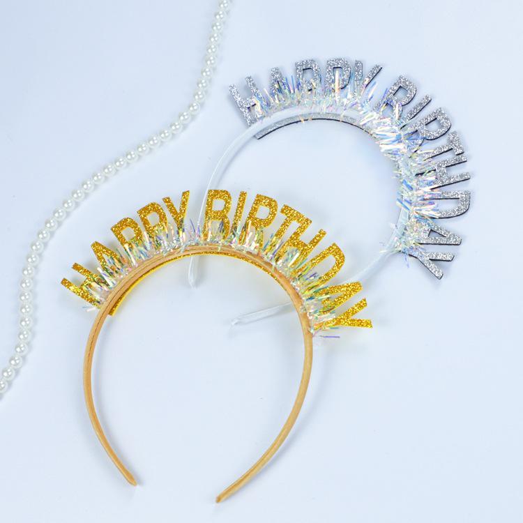 Queen Pearl Birthday Crystal Headpiece & Cake Decoration Hair Clip