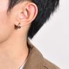 Rainbow Color Hoop Earrings for Men Women,Waterproof Stainless Steel Metal Huggie Earrings,LGBT Jewelry Gift