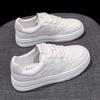 Leather Little White Shoes Women's Shoes Flat Baseplate Shoes Spring New Soft Sole Single Shoes Casual Shoes Women's Sports Shoes