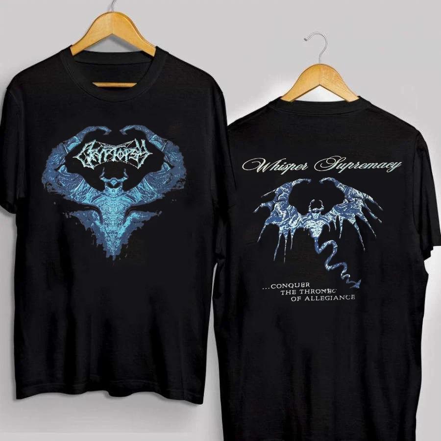 

Cryptopsy Whisper Supremacy Tour Подарок для фанатов S-5XL Футболка S