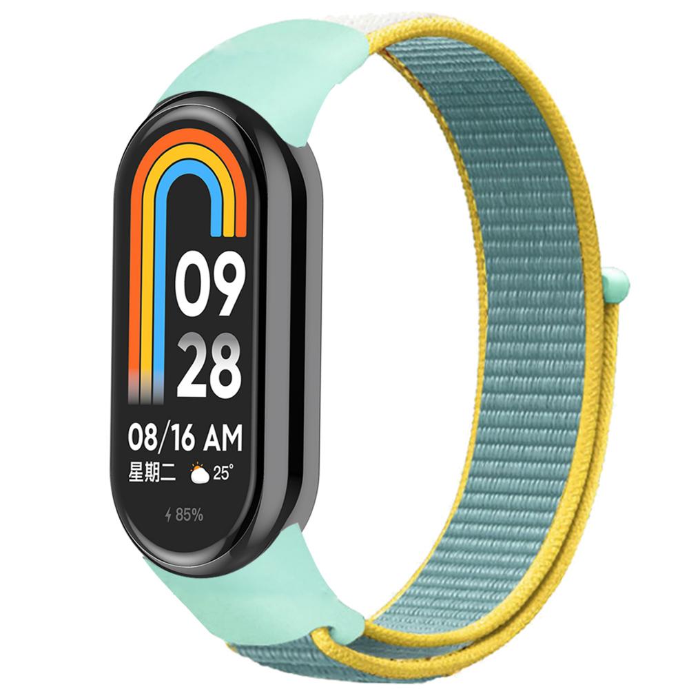 Nylon Loop For Xiaomi Mi Band 10/9/8 Bracelet NFC Breathable Bracelet Wristband Correa Sport Watchband for Mi band 8/9/10 Strap