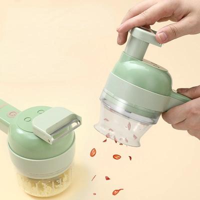 Electric Vegetable Chopper Food Chopper Vegetable Slicer Garlic Crusher Meat Grinder Machine Peeler Kitchen Accessories Gadgets