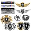 Metal Car Badge Sticker Body Trunk Decoration For Peugeot 206 508 2008 5008 107 106 205 4008 301 307 308 3008 207 208 407 Rcz y2