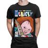 Das freundliche Chucky T-Shirt Herren Horrorfilm Spaß Reine Baumwolle T-Shirts Rundhals Kurzarm T-Shirts Sommerkleidung