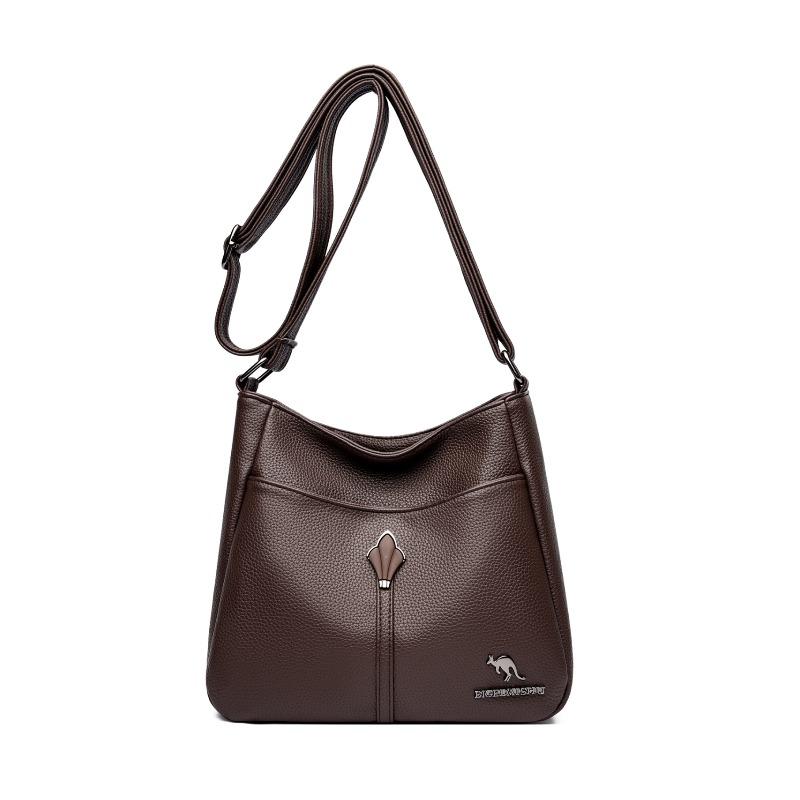Simple Women's Autumn Large Capacity Middle-aged Mother Bag, Single Shoulder Crossbody Bag