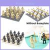 Lojo Ninja Scheletro Soldato Blocchi da Costruzione Plastica ABS Particelle Mini Figure da Costruzione