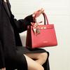 Red Wedding Bag Female Bride Wedding Large-Capacity Bag Female Niche Light Luxury Usually Available Shoulder Portable Platinum Bag
