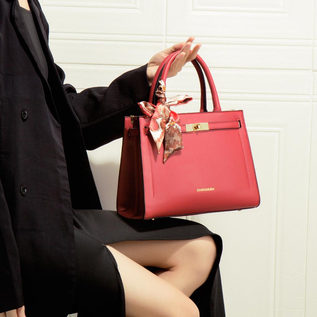 Red Wedding Bag Female Bride Wedding Large-Capacity Bag Female Niche Light Luxury Usually Available Shoulder Portable Platinum Bag
