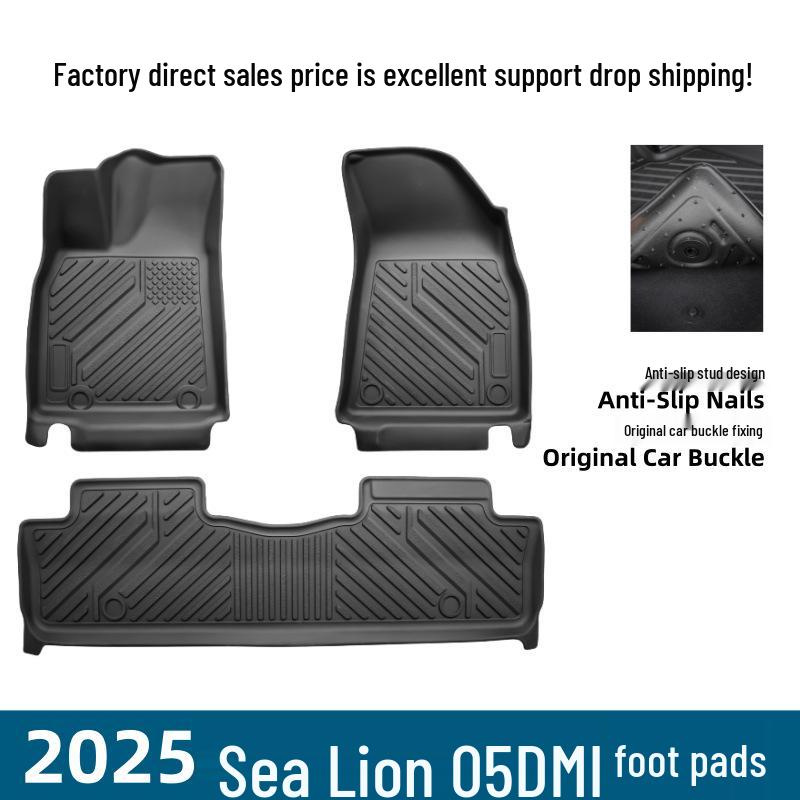 Durable & Eco-Friendly TPE Sea Lion 05DMI Foot Pads: Anti-Scratch, Anti-Wear, Non-Slip, Compatible with 25 Sea Lion Types