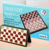 Brangdy Magnetic Foldable International Checkers Set