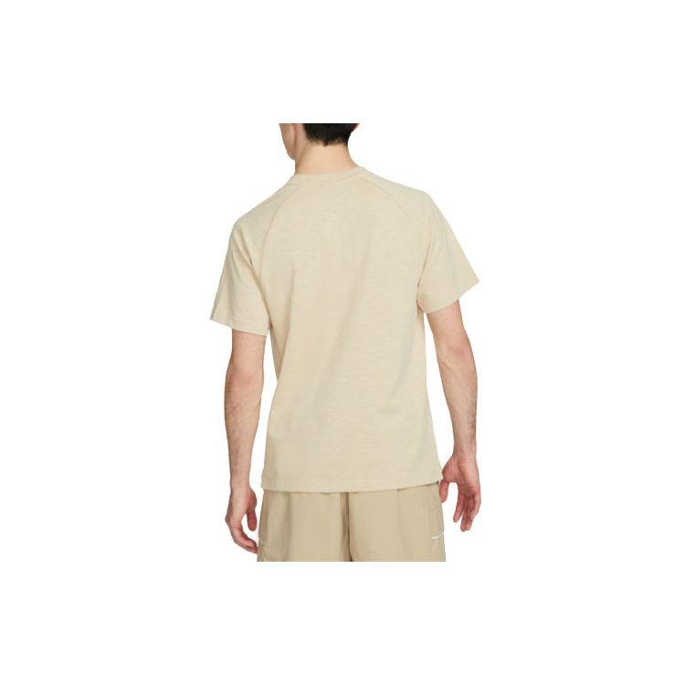 Nike Solid Color Chest Pocket Crew Neck Casual Short Sleeve T-Shirt Men Tops Valley-Yellow DQ2414-224
