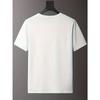 European Sizes Prayer Print Men's Creative Top, Casual Short Sleeve Crew Neck T-shirt, Men's Clothing For Summer Outdoor