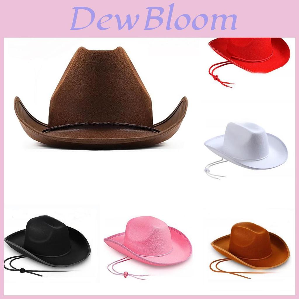 Denim Party Hat With Pink Edge For Birthday Celebrations And Costume Events