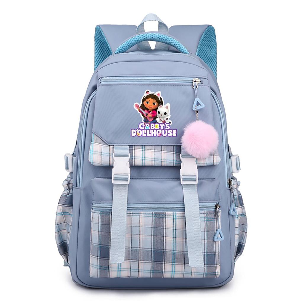 Gabys Puppenhaus Animierter Peripherer Bedruckter Rucksack College-Wind Hohe Kapazität Studenten-Schultasche