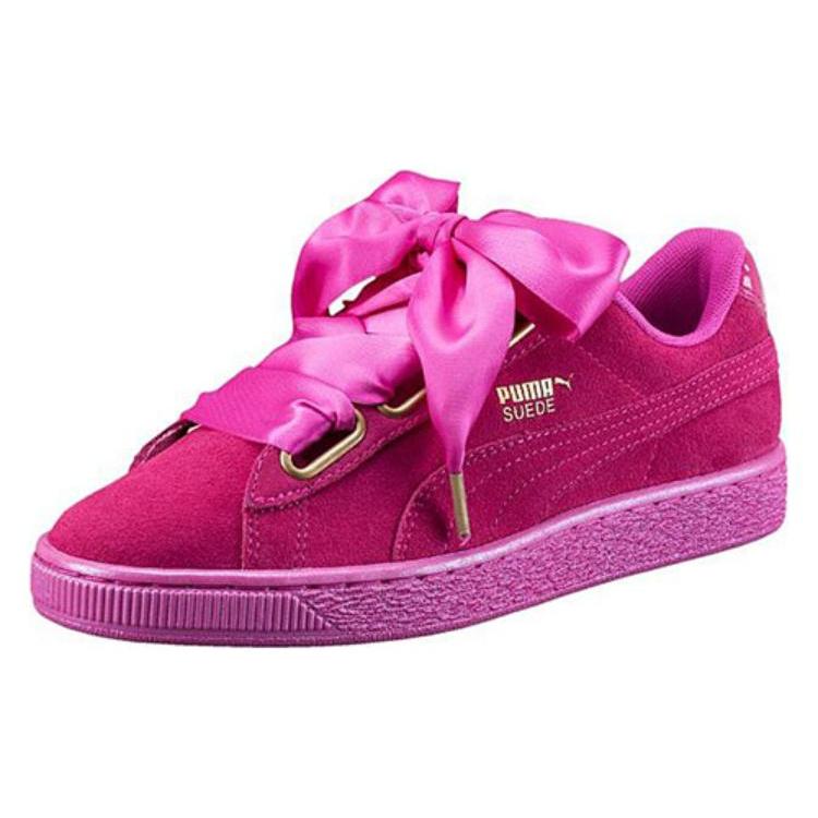 Puma Suede Heart Satin Pink 362714-01