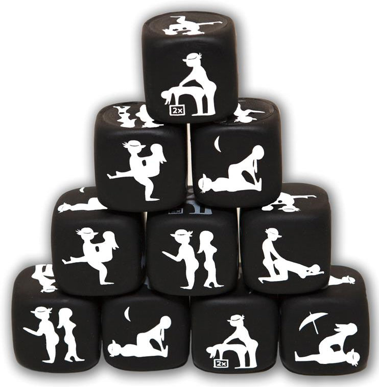 6 Position Sex Dice - Generic - Naughty Dice