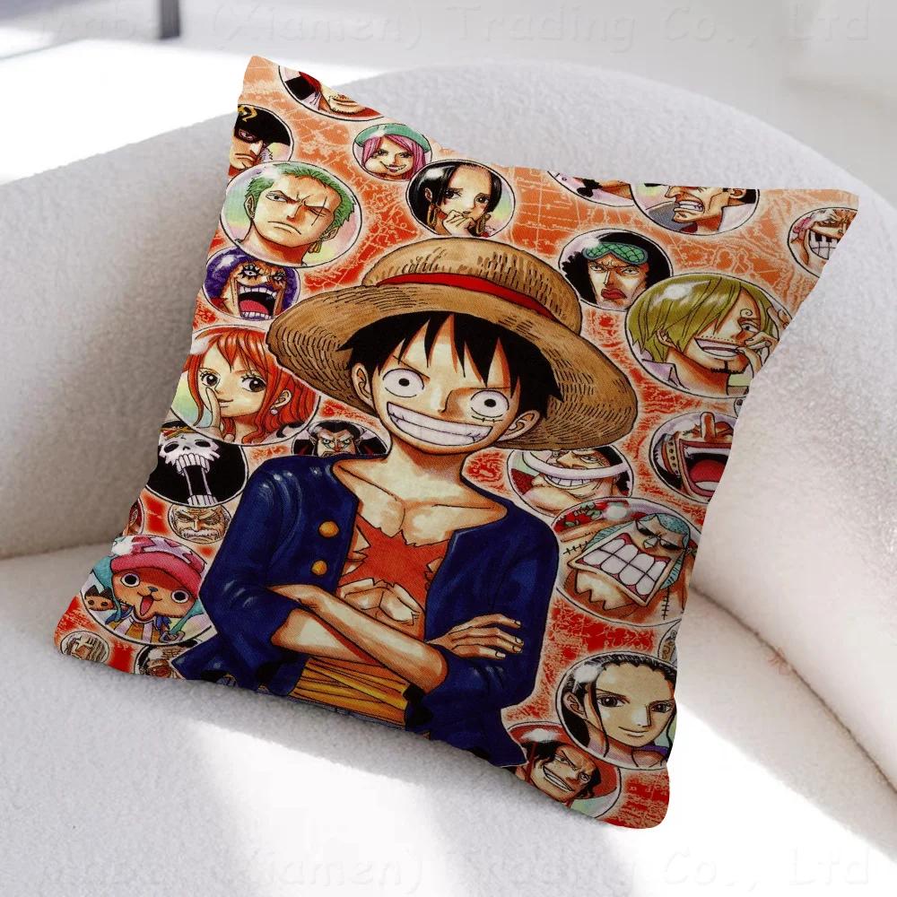 Cartoon Throw Pillow Covers Living Room Decoration Printed Sofa Cushion Cover Polyester Soft Pillowcase