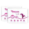 Origami 3 Ply Toilet Tissue Paper Roll - Pack of 24 (140 Pulls Per Roll, 3,360 Sheets)
