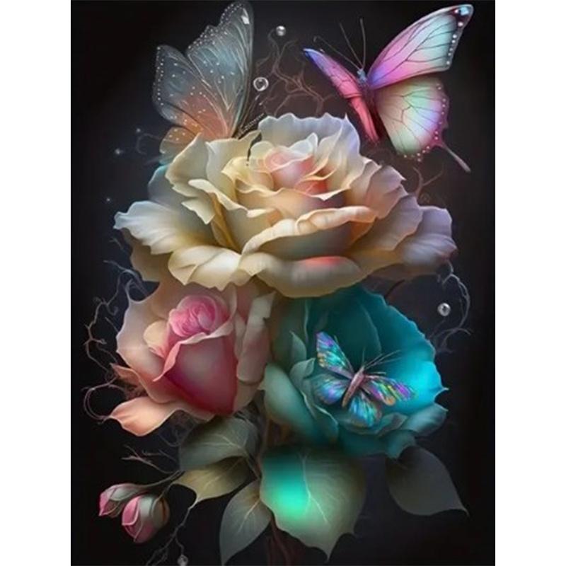 DIY Diamond Painting Strange Flowers Cross Stitch Kit Mosaic Art Diamond Painting Full Circle Diamond Home Decoration