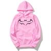Moda Yarasa Baskılı Erkek Kapüşonlu Sweatshirt Sonbahar Kış Kapüşonlu Eşofman Üstü Günlük Erkek Kapüşonlu Sweatshirt Ceket Sudadera Hombre Kapüşonlu Sweatshirtler Erkek