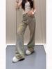 Women's Spring & Autumn Spicy Diamond Star Jeans - Unique Straight-Leg Design