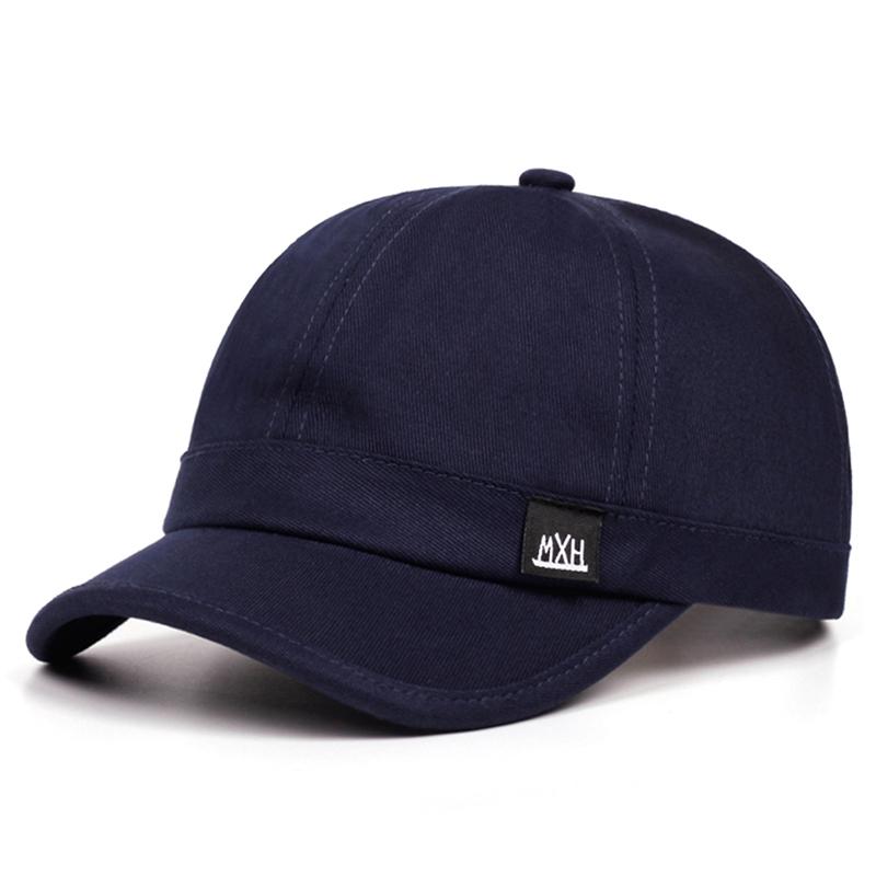 2026 New Fashionable Solid Color Baseball Hat MXH Embroidered Label HipHop Hat Outdoor Daily Leisure Sunshade Hat Skateboard Hat