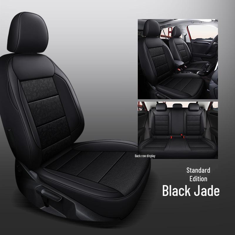 CLY Custom Leather Seat Covers for Volkswagen T-ROC: All-Season Sport Cushion Pads