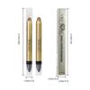 Two in One Metallic Eyeshadow Lip Gloss Waterproof Makeup Crayon High Color Payoff Shimmer Matte Dual Tip Beauty Pen