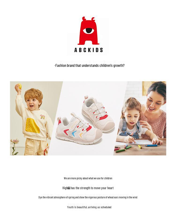 ABCkids6330 Sneakers: Autumn 2025 Velcro Shoes for Boys & Girls, Small/Medium Casual Style