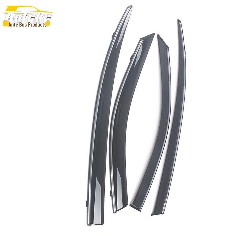 Rain Deflectors for 20 Long Wheelbase 3 Series Models with Bright Plastic Strips