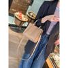 2026 Spring/Summer Women's Genuine Leather Crossbody Tote - Single-Shoulder Square Handheld Commuter Bag