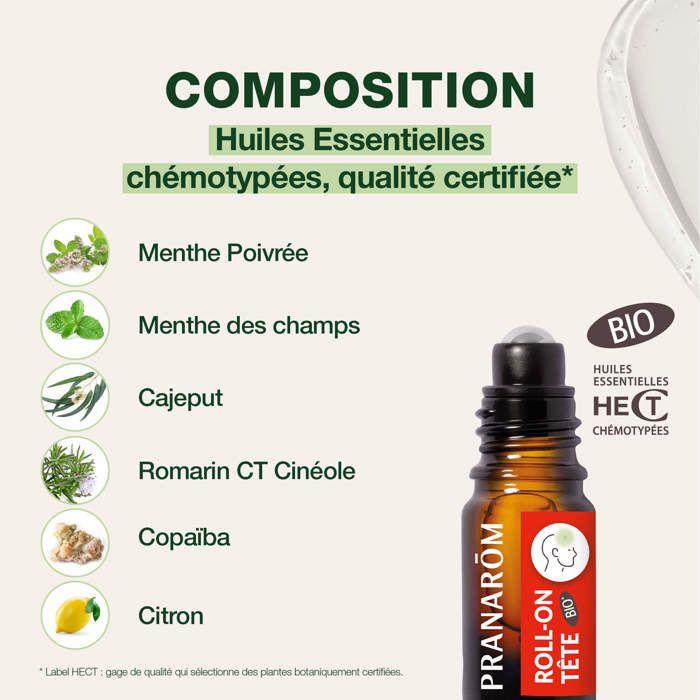 Roll-on Maux De Tête - Bio