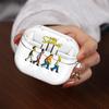Clear Earphone Cases Cover With Hook Case For Samsung Galaxy Buds 3 FE 3Pro 4 Pro 2 Live 4Pro 2Pro The Simpsons