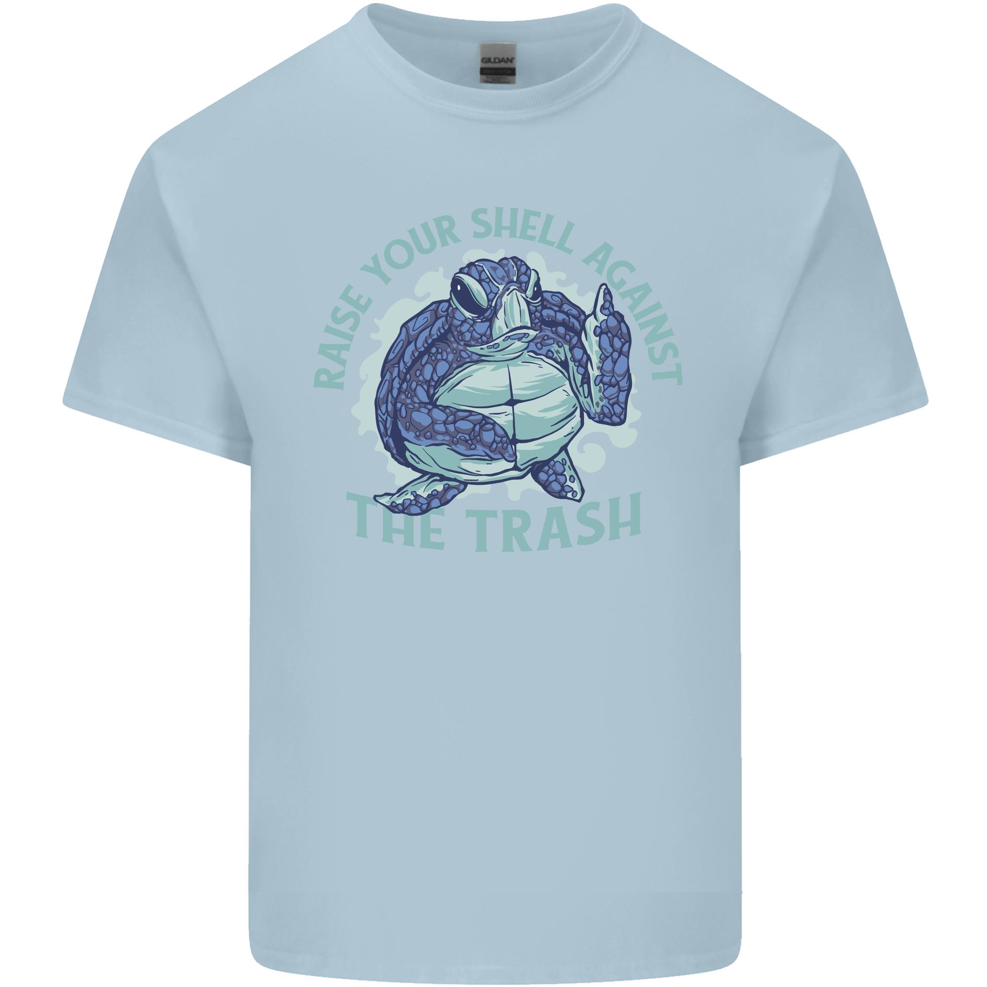 Offensive Turtle EnvironUnisext Climate Change Unisexs Light Cotton TShirt S