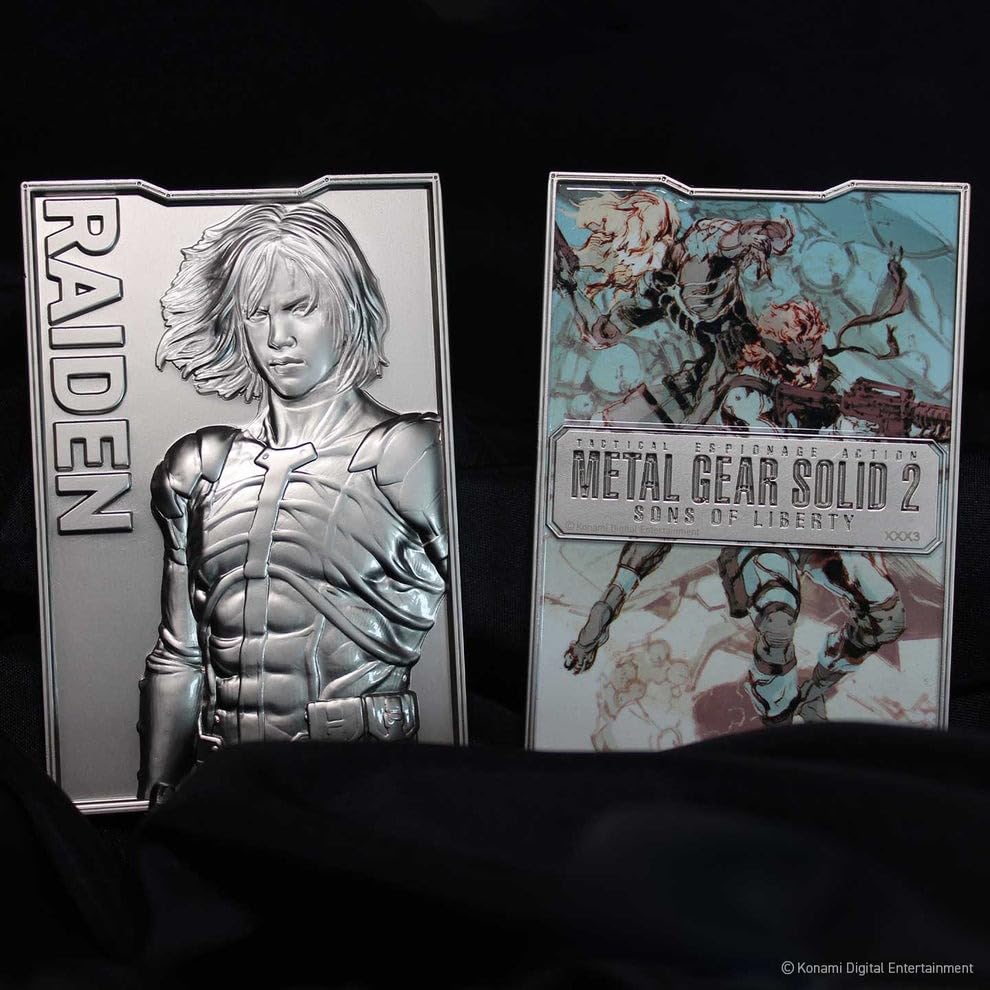 [Officially Licensed Product] METAL GEAR SOLID Raiden Ingot (with serial number)