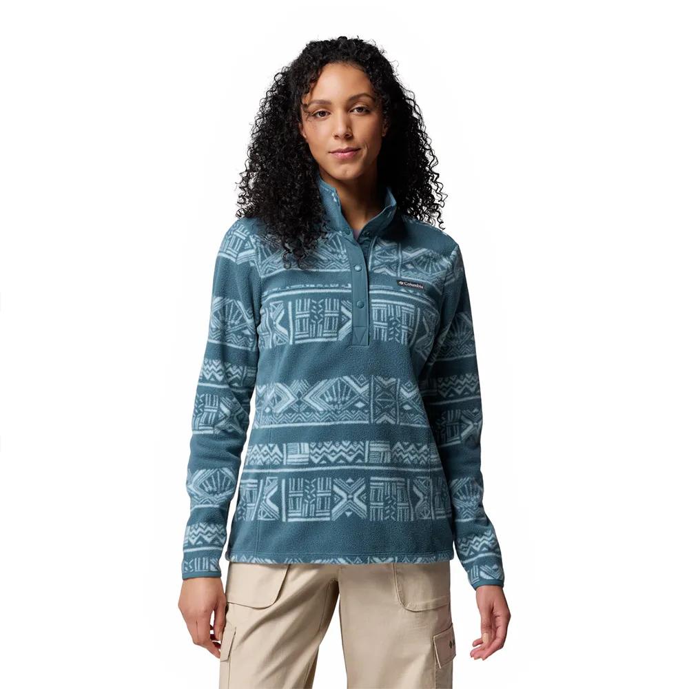 

Columbia Флисовая кофта с полумолнией Benton Springs™ Printed Snap XS