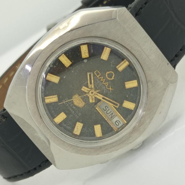 

Б/У OMAX CRYSTAL АВТОМАТИЧЕСКИЕ ШВЕЙЦАРСКИЕ МУЖСКИЕ ЧАСЫ a412519-1 Sku006-a412519