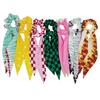 Kamado Nezuko Cosplay Large Intestine Hair Silk Scarf Ring New Head Rope French Style Girls Hair Band Gifts For Girls
