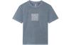 Li Ning T Shirts Unisex Gray Crew Neck Moderate Straight Fit AHSS144-1