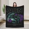 Aliens Earth Xenomorph XX121 Multi Pose Blanket Cover Flannel  Soft Throw Blanket for Bedspread Quilt Multifunction