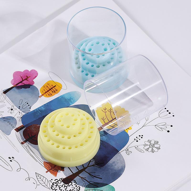 48 Löcher Nagelbohrer Halter Ständer Display Aufbewahrungsbox Werkzeug-Organizer